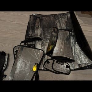 Jeep compass Reflective Car Sunshade Set